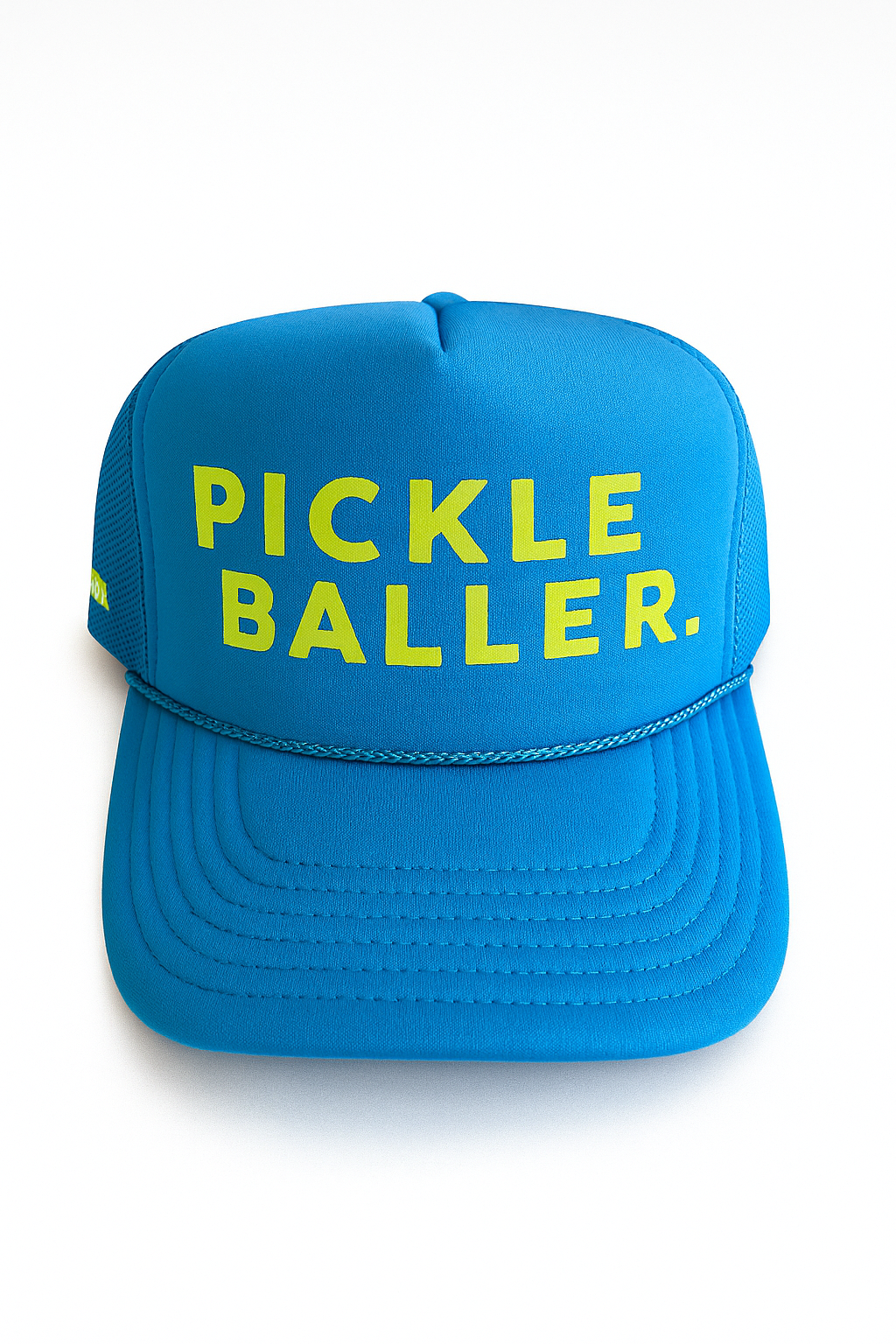 COURT JUNKIES® PICKLE BALLER. TRUCKER HAT